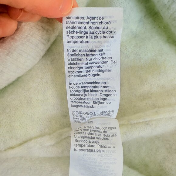 J.Crew Colorblock Crewneck Soft Yarn Sweater Size S - Picture 7 of 9